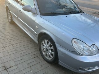 2004 Hyundai Sonata IV (EF) Рестайлинг, серебристый, 325000 рублей, вид 2