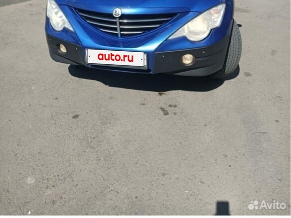 2007 SsangYong Actyon 4-speed I, синий, 720000 рублей - вид 2