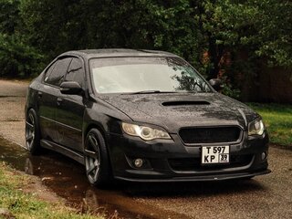 2008 Subaru Legacy IV Рестайлинг, чёрный, 1100000 рублей, вид 2