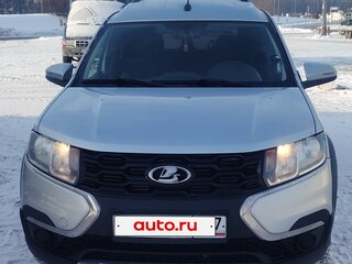2021 Lada (ВАЗ) Largus Cross I Рестайлинг, серебристый, 1150000 рублей, вид 1