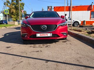 2017 Mazda 6 III (GJ) Рестайлинг, красный, 2100000 рублей, вид 4
