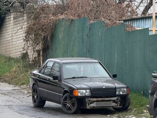 1989 Mercedes-Benz 190 (W201), чёрный, 250000 рублей, вид 1