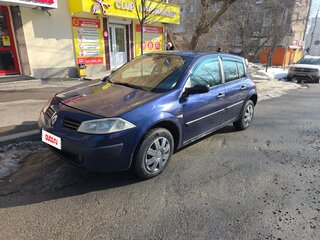 2003 Renault Megane II, синий, 259000 рублей, вид 3