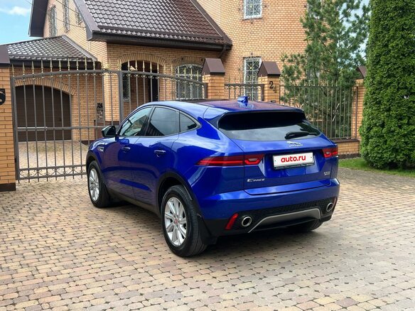 2019 Jaguar E-Pace I, синий - вид 10