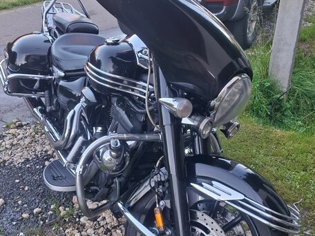 2007 Yamaha XV 1900, чёрный, 825000 рублей, вид 2