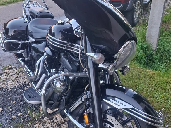2007 Yamaha XV 1900, чёрный, 825000 рублей - вид 1