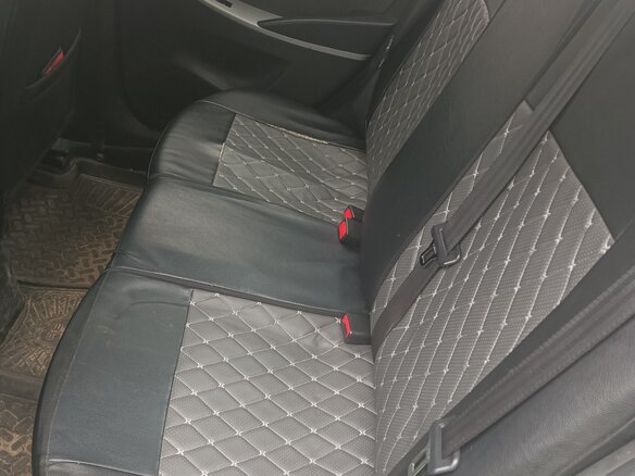 2011 Hyundai Solaris I, серебристый, 400000 рублей - вид 6