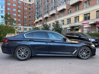 2020 BMW 5 серии 523d VII (G30/G31/G38) Рестайлинг, синий, 4250000 рублей, вид 2