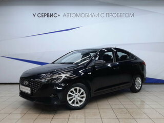 2020 Hyundai Solaris II Рестайлинг, чёрный, 1469000 рублей, вид 1