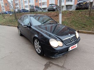 2001 Mercedes-Benz C-Класс 230 II (W203), чёрный, 420000 рублей, вид 2