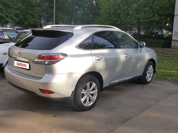 2013 Lexus RX 270 III Рестайлинг, серебристый, 2649000 рублей - вид 22