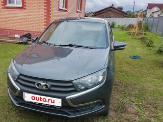 2020 Lada (ВАЗ) Granta I Рестайлинг, серый, 700000 рублей, вид 1