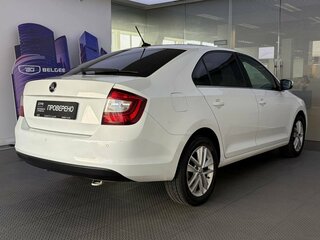 2018 Skoda Rapid I Рестайлинг, белый, 840000 рублей, вид 5