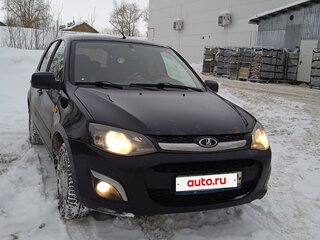 2013 Lada (ВАЗ) Kalina II, чёрный, 290000 рублей, вид 2