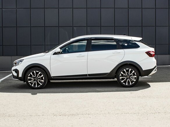 2026 Lada (ВАЗ) Vesta SW Cross I Рестайлинг (NG), белый - вид 6
