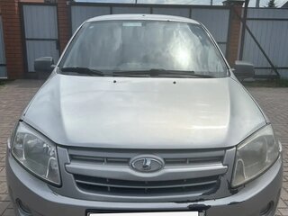 2016 Lada (ВАЗ) Granta I, серебристый, 280000 рублей, вид 2