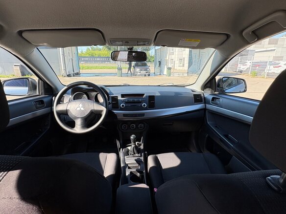 2007 Mitsubishi Lancer X, серебристый - вид 17