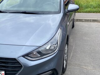 2017 Hyundai Solaris II, серый, 1290000 рублей, вид 3