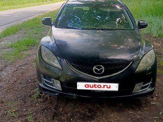 2008 Mazda 6 II (GH), чёрный, 530000 рублей, вид 1