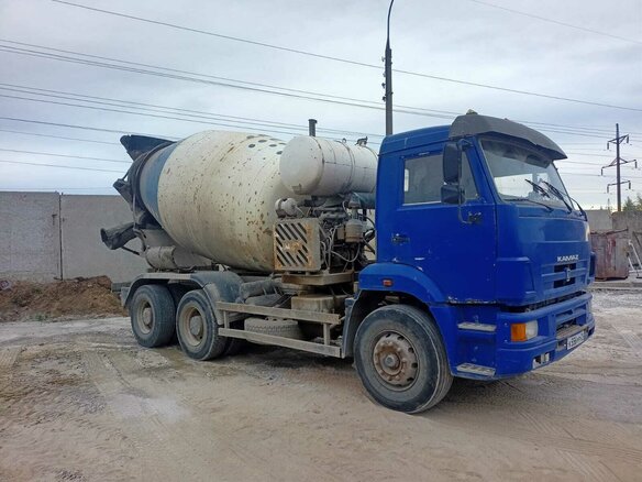 2013 КамАЗ Автобетоносмеситель, синий, 1400000 рублей - вид 3