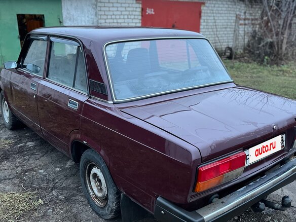 2008 Lada (ВАЗ) 2107, пурпурный - вид 5