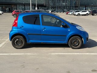 2012 Peugeot 107 I Рестайлинг, синий, 425000 рублей, вид 5