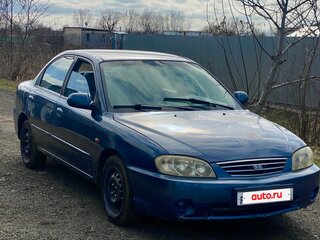 2004 Kia Spectra I Рестайлинг 2, синий, 190000 рублей, вид 4