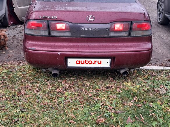 1997 Lexus GS 300 I, красный, 650000 рублей