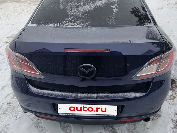2007 Mazda 6 II (GH), синий, 560000 рублей - вид 2