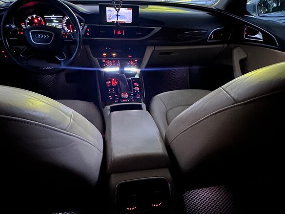 2011 Audi A6 IV (C7), белый, 1650000 рублей - вид 15