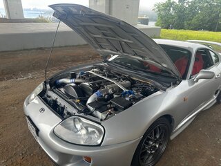 1995 Toyota Supra IV (A80), серый, 3800000 рублей, вид 5