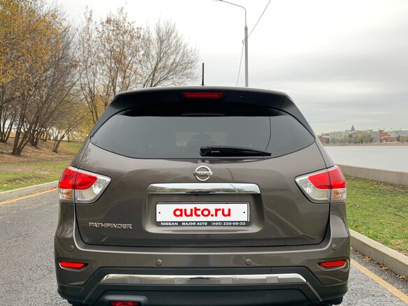 2014 Nissan Pathfinder IV, коричневый, 2200000 рублей - вид 6