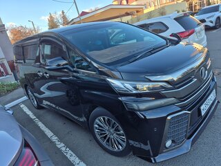 2017 Toyota Vellfire II Рестайлинг, чёрный, 3400000 рублей, вид 4