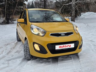 2012 Kia Picanto II, жёлтый, 750000 рублей, вид 1