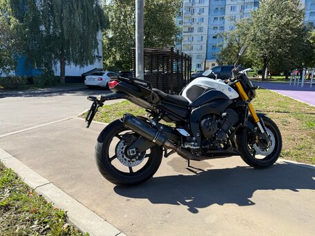 2013 Yamaha FZ8, белый, 500000 рублей, вид 4