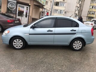 2008 Hyundai Accent III, голубой, 500000 рублей, вид 4