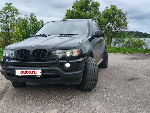 2003 BMW X5 3.0i I (E53), чёрный, 800000 рублей - вид 12