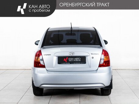 2008 Hyundai Verna II, серебристый, 294000 рублей, вид 4