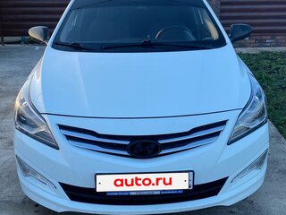 2016 Hyundai Solaris I Рестайлинг, белый, 950000 рублей, вид 2