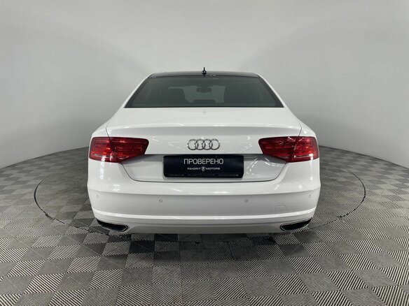 2011 Audi A8 Long III (D4), белый, 2750000 рублей - вид 4