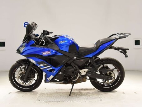 2019 Kawasaki Ninja 650, синий, 600000 рублей, вид 1