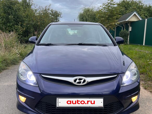 2011 Hyundai i30 I Рестайлинг, синий - вид 2