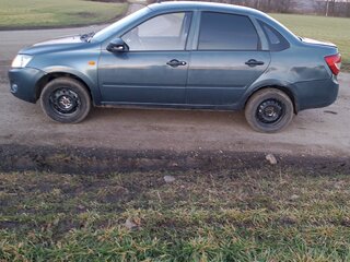 2014 Lada (ВАЗ) Granta I, серый, 320000 рублей, вид 4