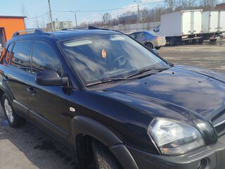 2008 Hyundai Tucson I, чёрный, 850000 рублей, вид 2