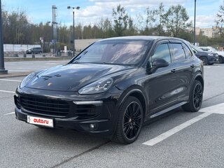 2016 Porsche Cayenne Diesel II Рестайлинг (958), чёрный, 3750000 рублей, вид 2
