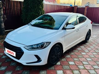 2018 Hyundai Elantra VI (AD), белый, 1150000 рублей, вид 3