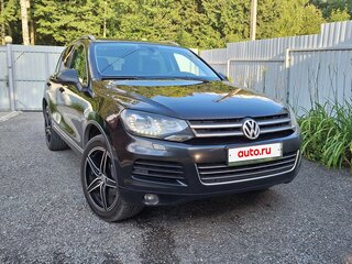 2010 Volkswagen Touareg II, чёрный, 1750000 рублей, вид 2