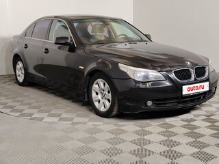 2003 BMW 5 серии 525i V (E60/E61), чёрный, 999999 рублей, вид 3
