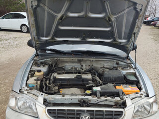2007 Hyundai Accent ТагАЗ II, серебристый, 350000 рублей, вид 2