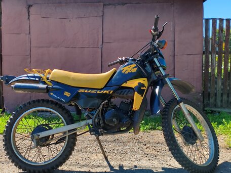 1999 Suzuki TS 50, жёлтый, 90000 рублей, вид 1